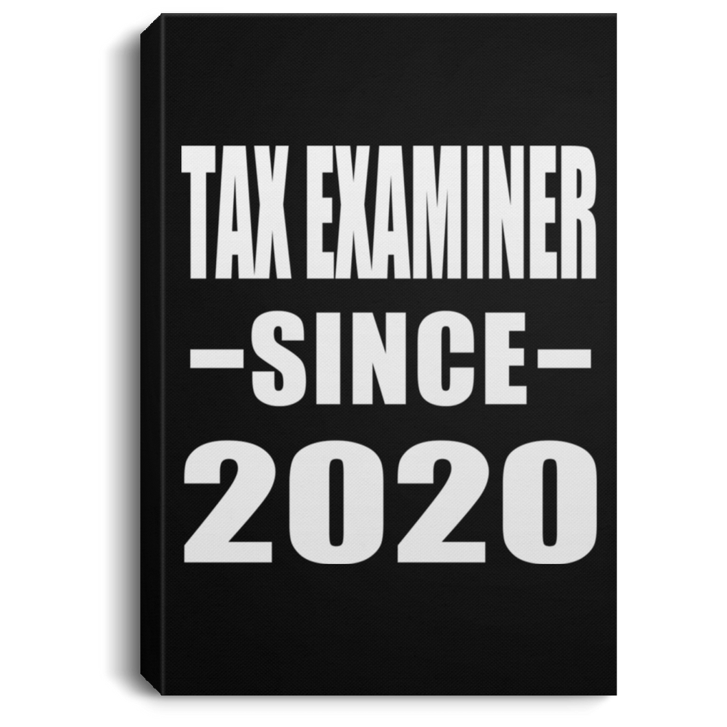 Tax Examiner Since 2020 - Canvas Portrait