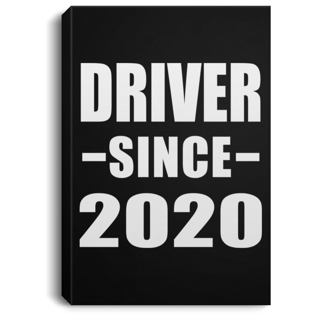 Driver Since 2020 - Canvas Portrait