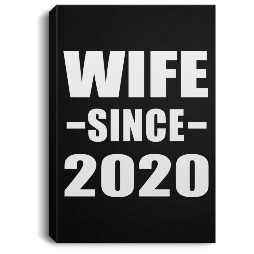 Wife Since 2020 - Canvas Portrait