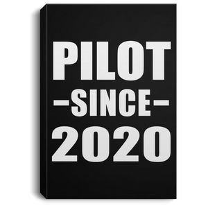 Pilot Since 2020 - Canvas Portrait