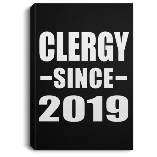 Clergy Since 2019 - Canvas Portrait