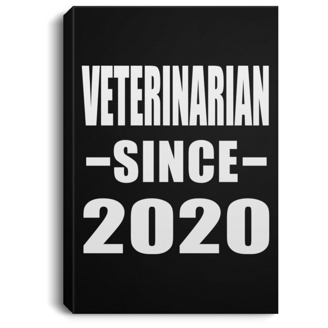 Veterinarian Since 2020 - Canvas Portrait