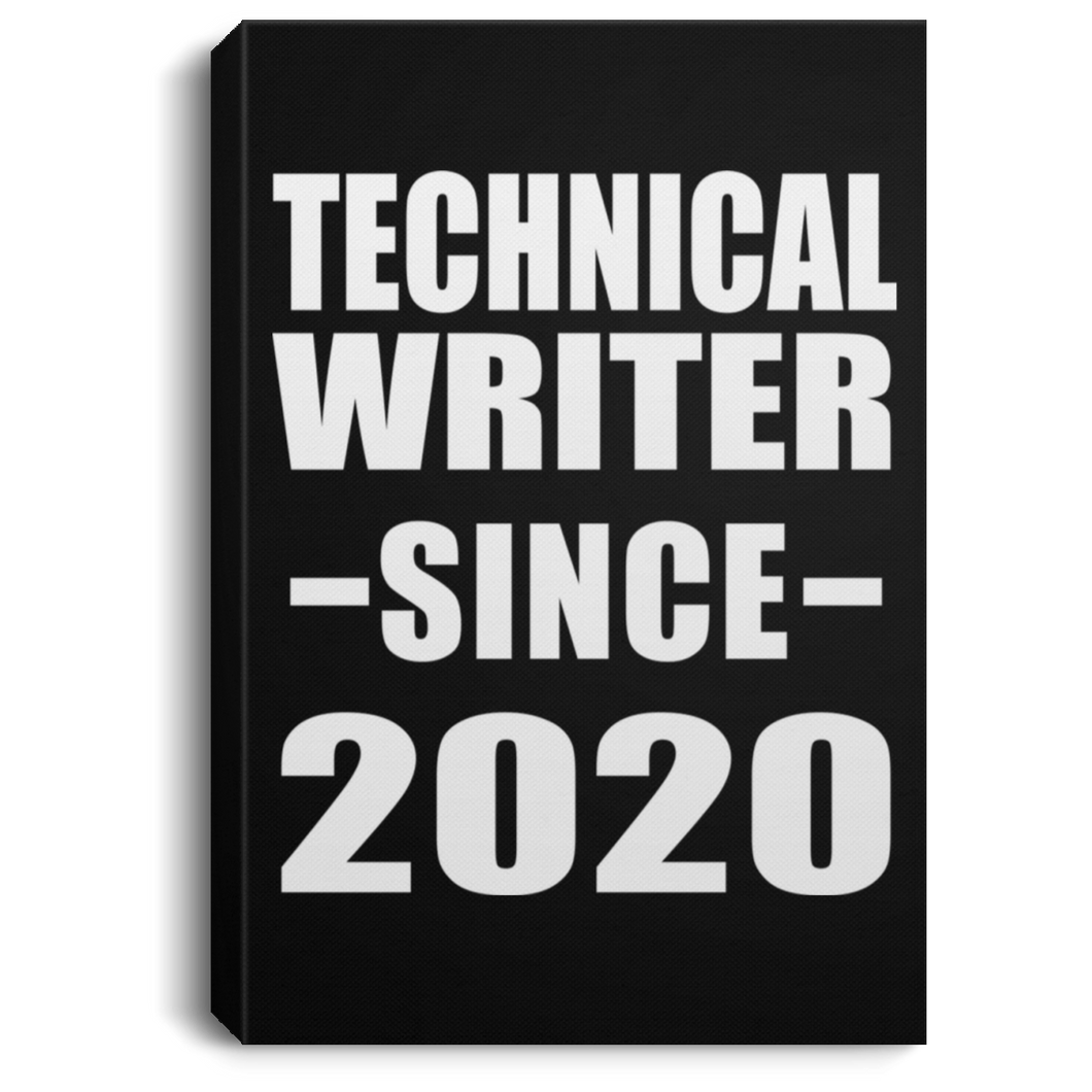Technical Writer Since 2020 - Canvas Portrait